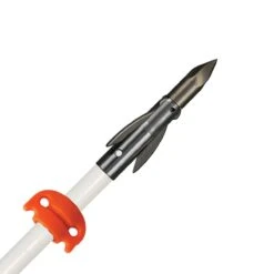 AMS Bowfishing Fiberglass AnKor FX Arrow - W/ AMS Safety Slide