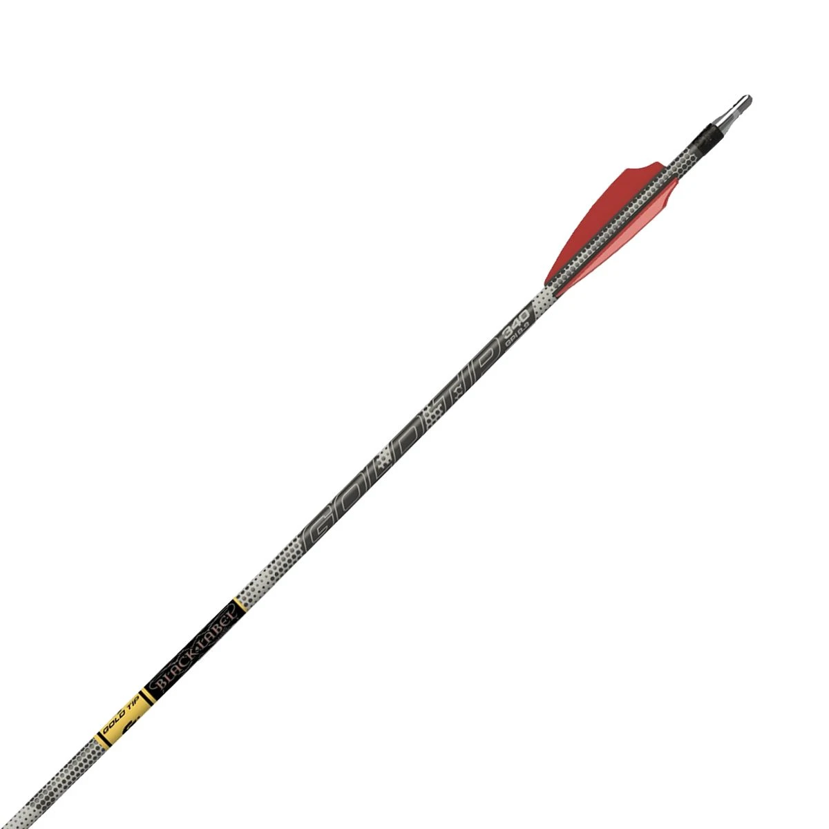 Gold Tip Black Label Dozen Fletched Arrows