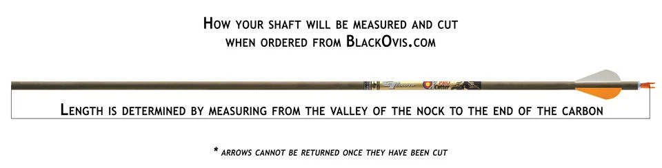 Black Eagle Vintage Traditional Hunting Dozen Arrow Shafts - Image 2
