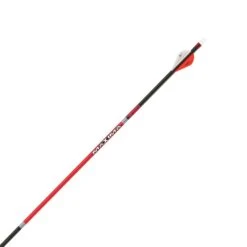 Carbon Express Maxima Red Half Dozen Fletched Arrows With Blazer Vanes