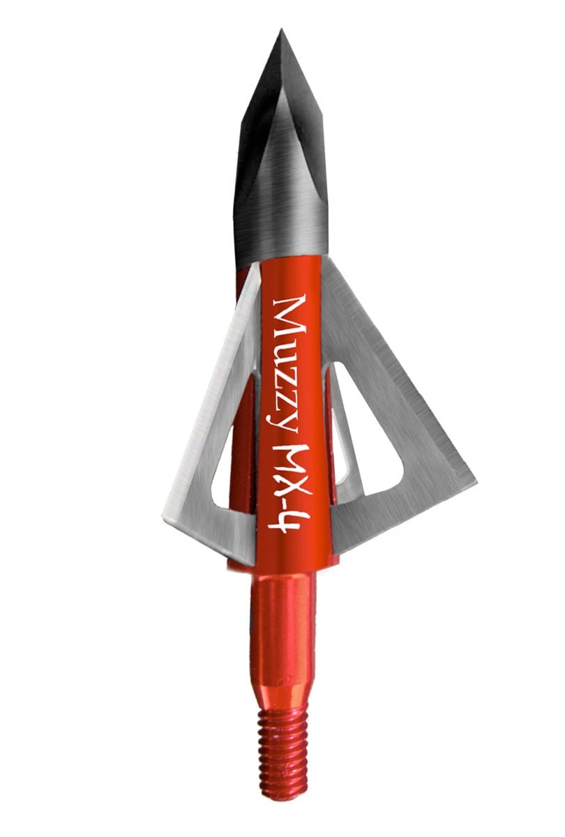 Muzzy MX-4 100 Grain Fixed Blade Broadhead 3-Pack