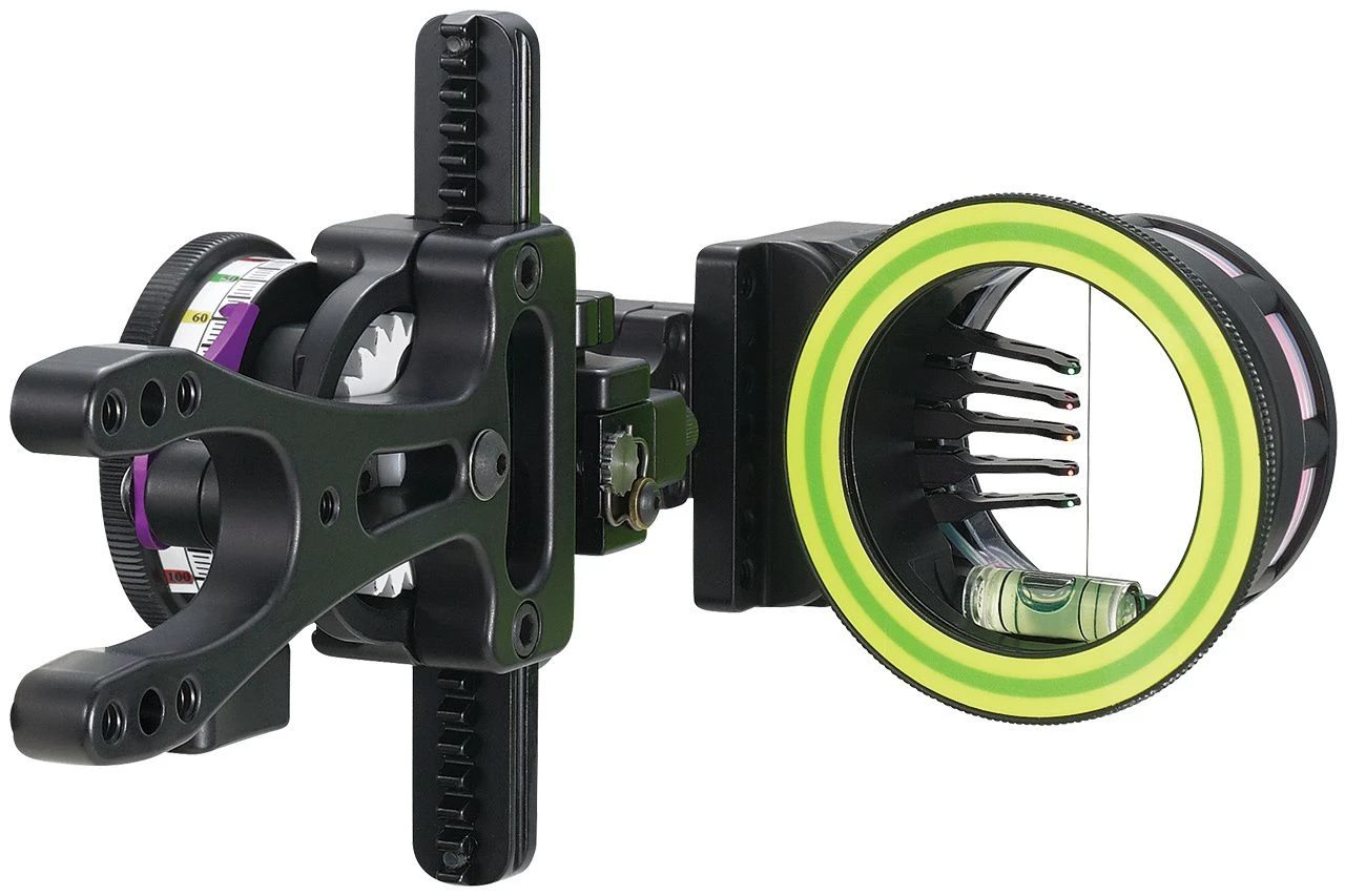 Spot Hogg Fast Eddie MRT Adjustable 5 Pin Archery Sight - Image 4